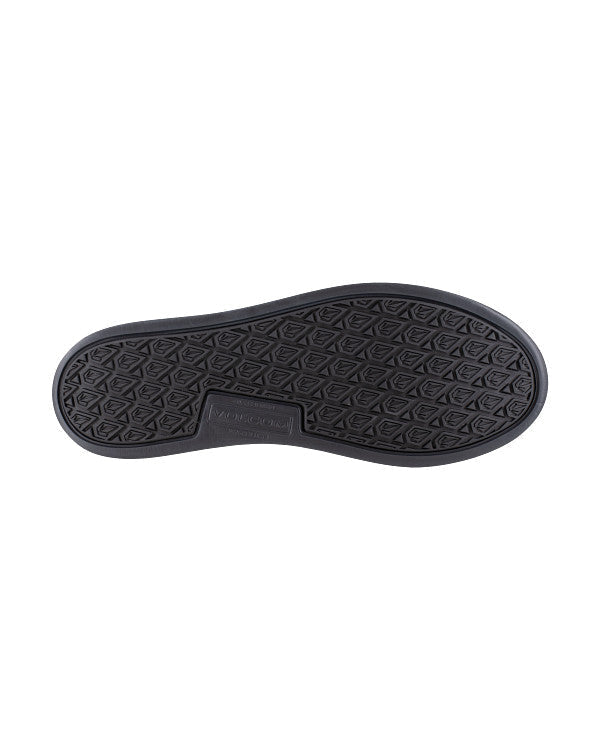 Men's Chill Soft Toe Water and Slip Resistant Work Sneakers-Black-Volcom