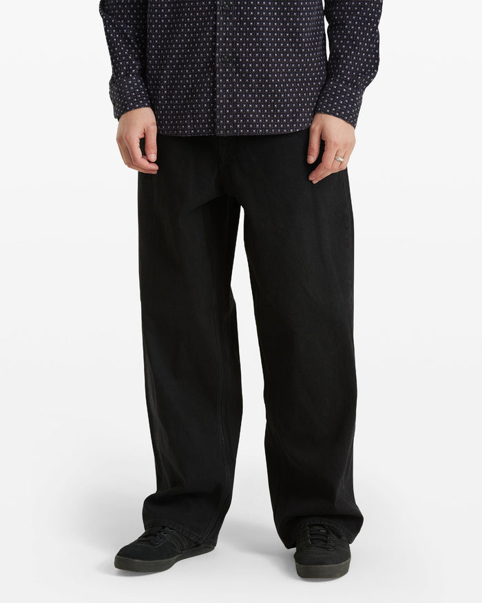 Men's Chillow Denim Jeans-New Black-Volcom