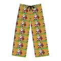 Men's Christmas Pajama Pants — Santa & Reindeer "Merry Christmas" All-Over Print - 314 Originals