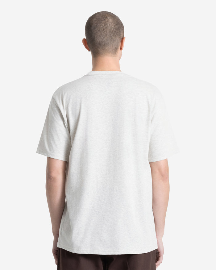 Men's Circle Stone Short Sleeve Tee-Stone Heather-Volcom