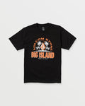 Men's Claimed Big Island Short Sleeve Tee-Black-Volcom
