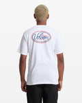 Men's Clean Sweep Short Sleeve Tee-White-Volcom