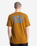Men's Countertop Short Sleeve Tee-Major Brown-Volcom