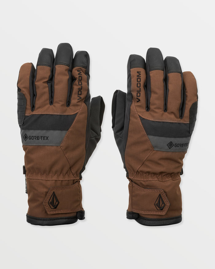 Men's Cp2 Gore-Tex Gloves-Brown-Volcom