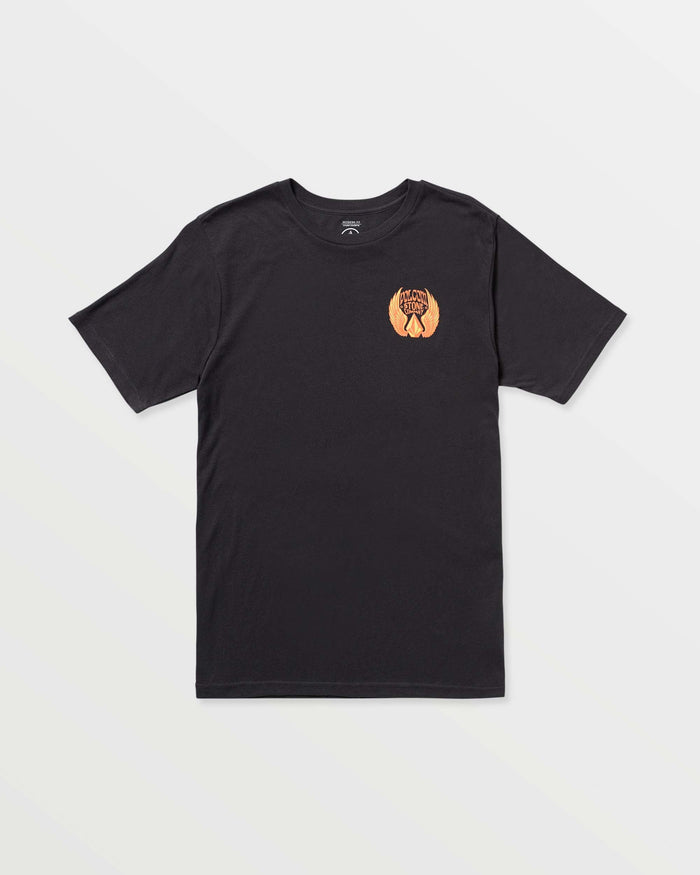 Men's Dactyl Short Sleeve Tee-Washed Black Heather-Volcom