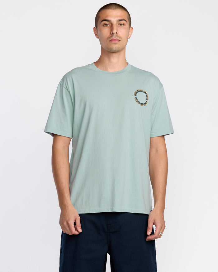 Men's Daylighter Short Sleeve Tee-Chambray-Volcom