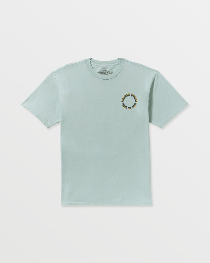 Men's Daylighter Short Sleeve Tee-Chambray-Volcom
