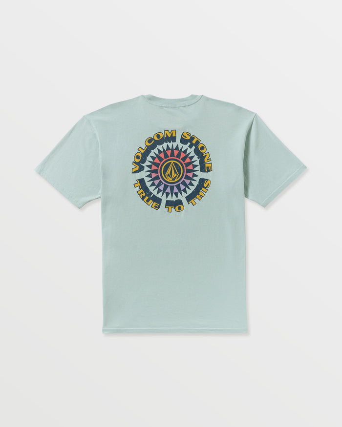Men's Daylighter Short Sleeve Tee-Chambray-Volcom