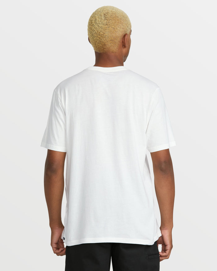 Men's Doom Frog Short Sleeve Tee-Off White-Volcom