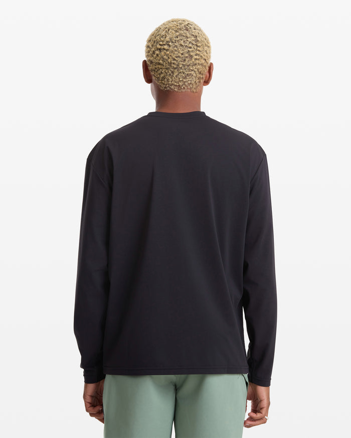 Men's Drain You Long Sleeve-Black-Volcom