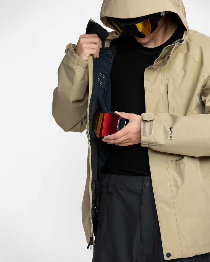 Men's Dua Gore-Tex Jacket-Moss Green-Volcom
