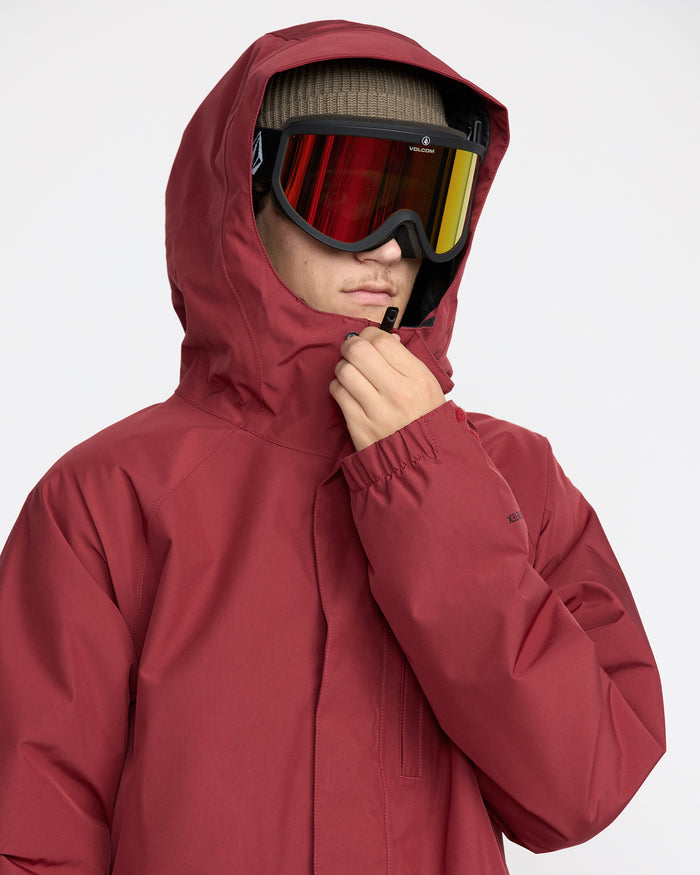 Men's Dua Gore-Tex Jacket-Burnt Red-Volcom
