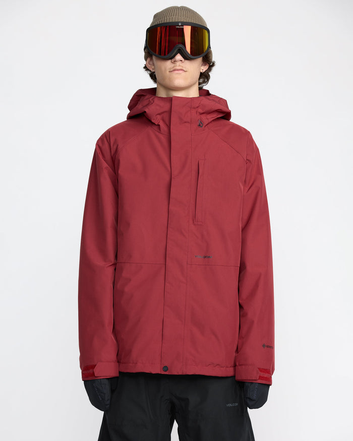 Men's Dua Gore-Tex Insulated Jacket-Burnt Red-Volcom