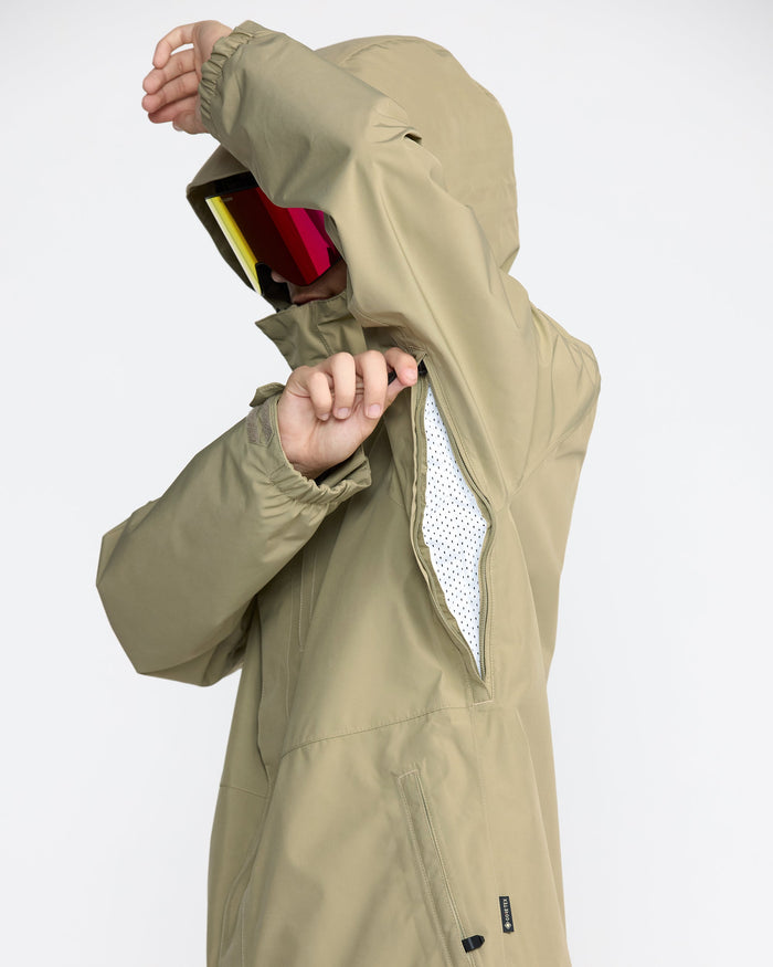 Men's Dua Insulated Gore-Tex Jacket-Moss Green-Volcom