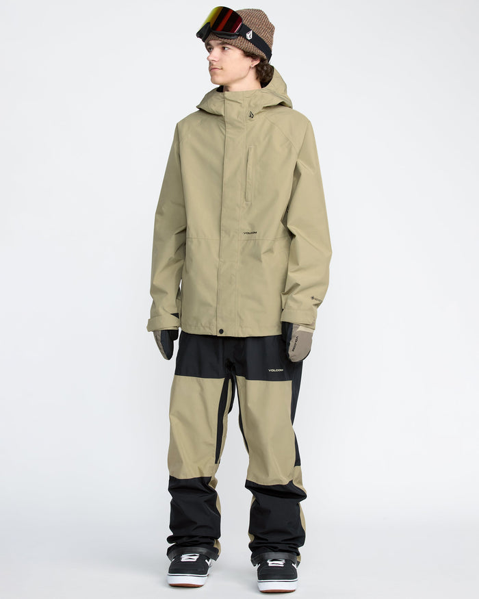 Men's Dua Insulated Gore-Tex Jacket-Moss Green-Volcom
