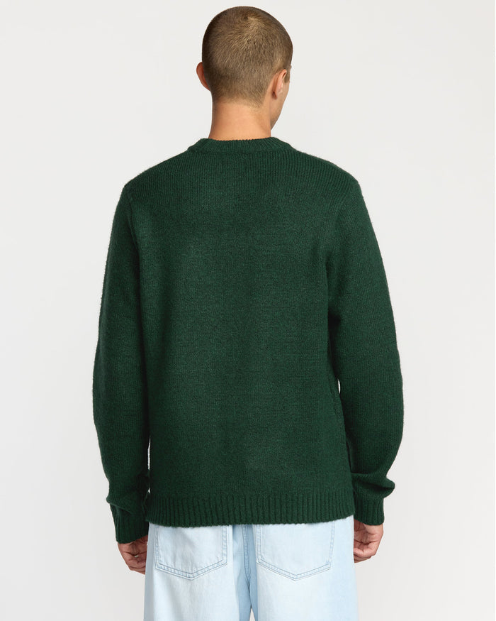 Men's Edmonder II Sweater-Scarab-Volcom