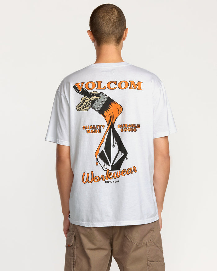 Men's Enamel Short Sleeve Tee--Volcom