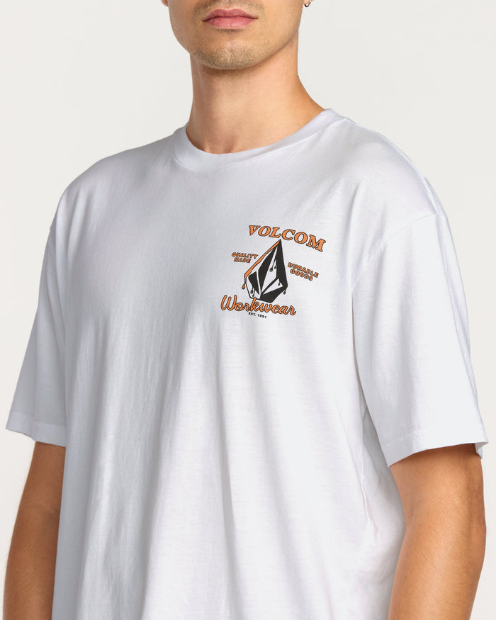 Men's Enamel Short Sleeve Tee--Volcom