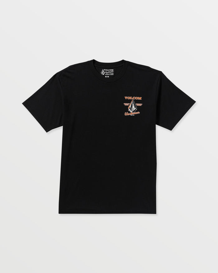 Men's Enamel Short Sleeve Tee-Black-Volcom