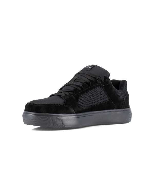 Men's Evolve Safety Toe Work Sneakers-Triple Black-Volcom