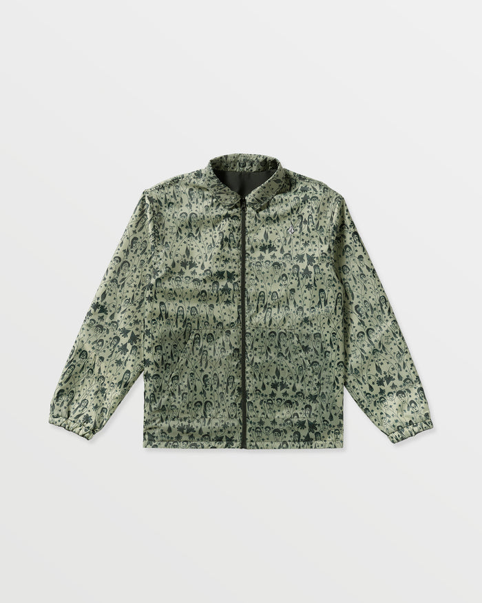 Volcom Men's Fakie Reversible Jacket