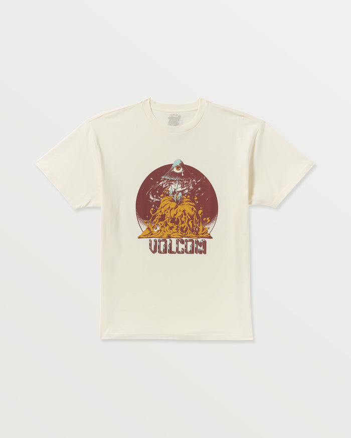 Men's Featured Artist Callum Rooney Short Sleeve Tee-Off White-Volcom
