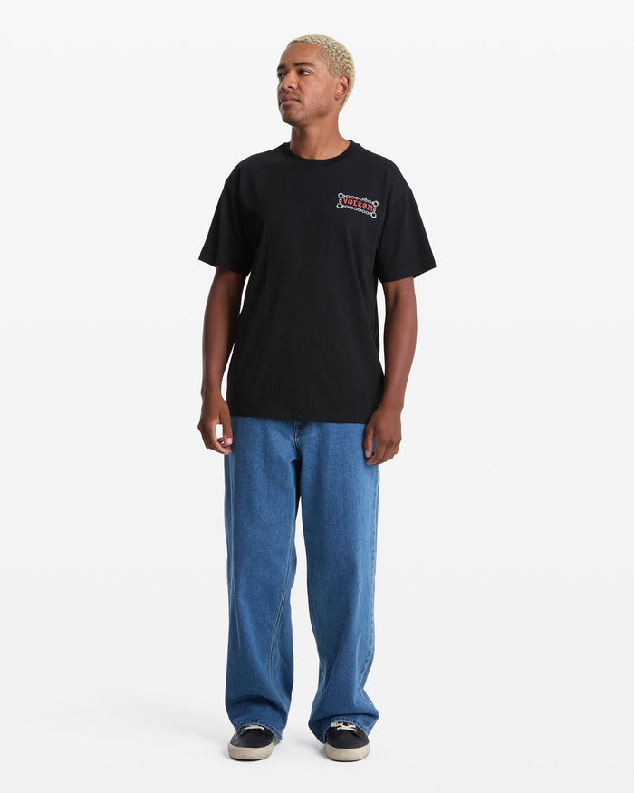 Volcom Men's Featured Artist Daniel Shepard Unlocked Short Sleeve Tee