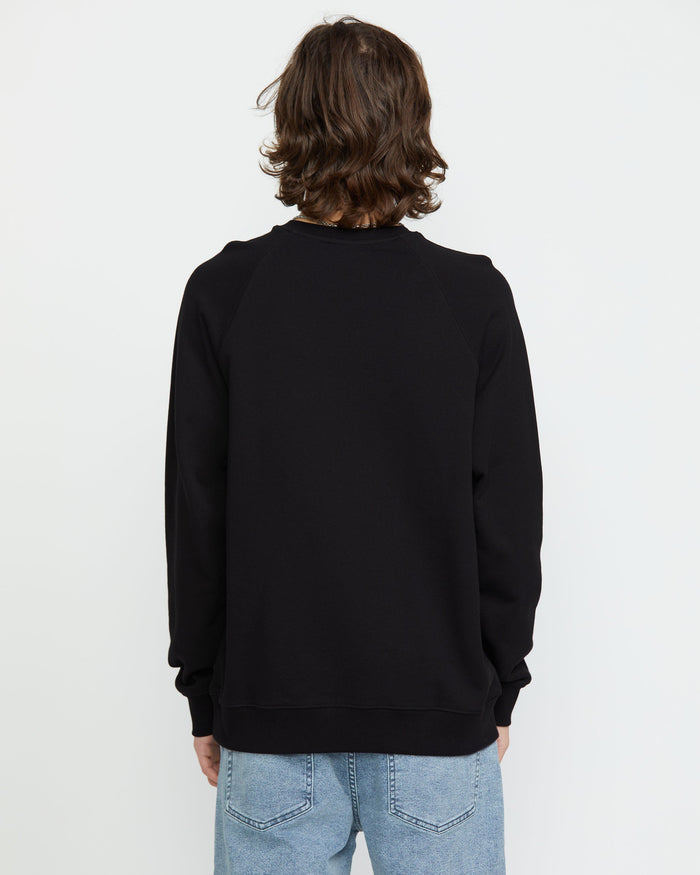 Men's Featured Artist F Rygalski Crew-Black-Volcom