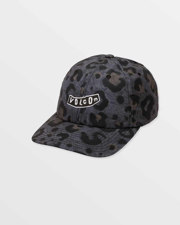 Men's Featured Artist Seth Conboy Adjustable Hat-Asphalt Black-Volcom