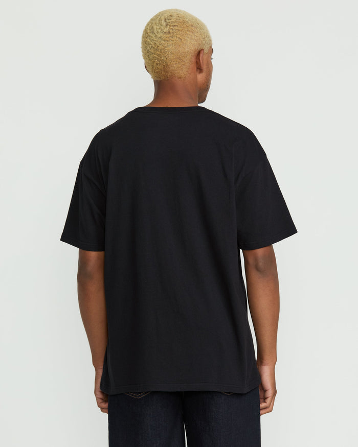 Men's Featured Artist Seth Conboy Rack Em Short Sleeve Tee-Black-Volcom