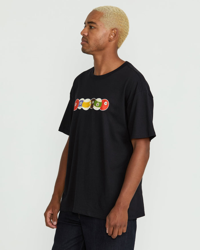 Men's Featured Artist Seth Conboy Rack Em Short Sleeve Tee-Black-Volcom