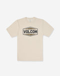 Men's Filler Up Short Sleeve Tee-Off White Heather-Volcom