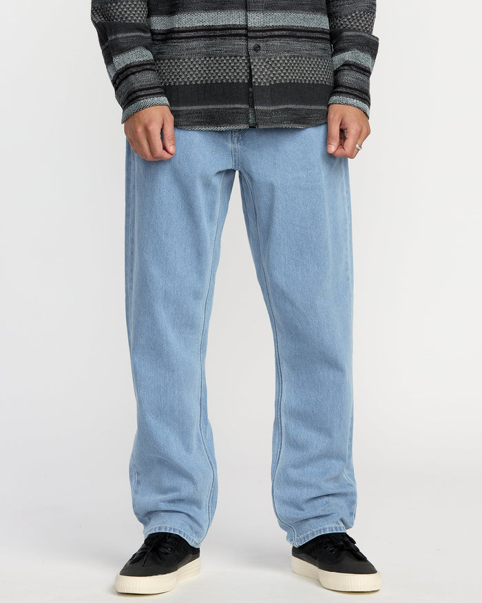 Men's Fivedown Denim-Camper Blue-Volcom