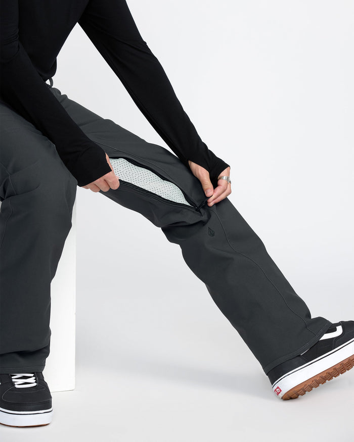Men's Freakin Snow Chino Pants-Dark Grey-Volcom