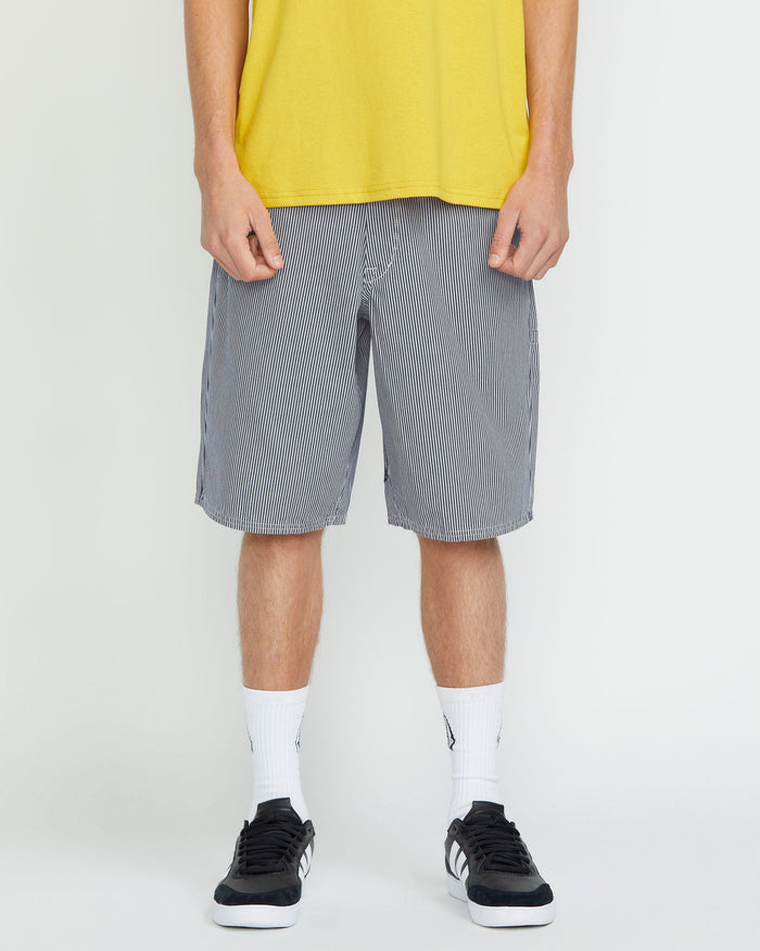 Men's Freestone Shorts-Deep Blue-Volcom