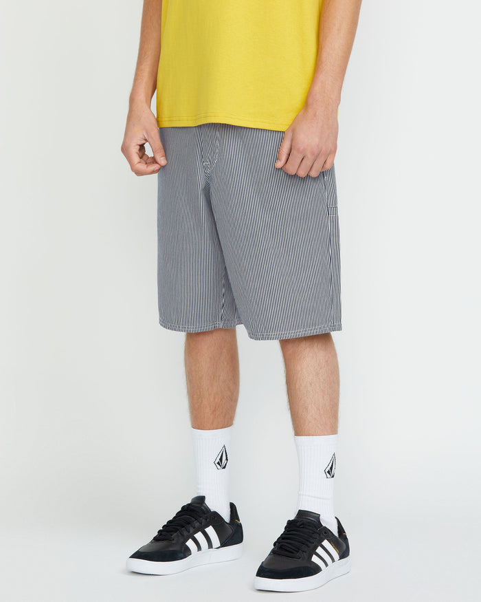 Men's Freestone Shorts-Deep Blue-Volcom