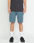 Men's Frickin Cross Shred Shorts-Dark Slate-Volcom