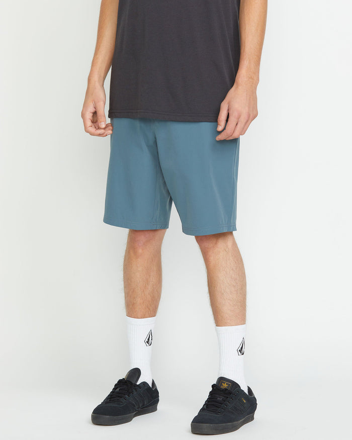 Men's Frickin Cross Shred Shorts-Dark Slate-Volcom