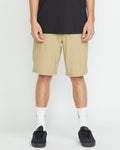 Men's Frickin Cross Shred Static Shorts-Dark Khaki-Volcom