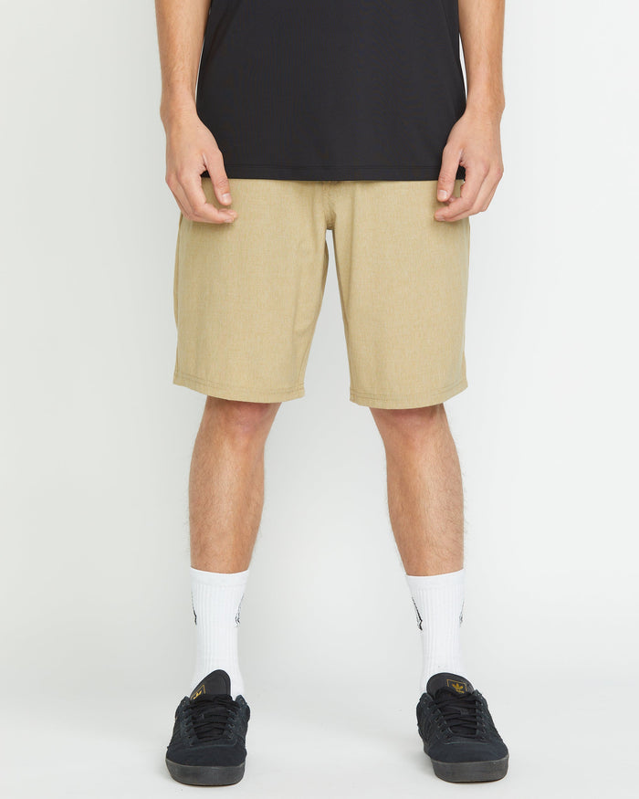 Men's Frickin Cross Shred Static Shorts-Dark Khaki-Volcom