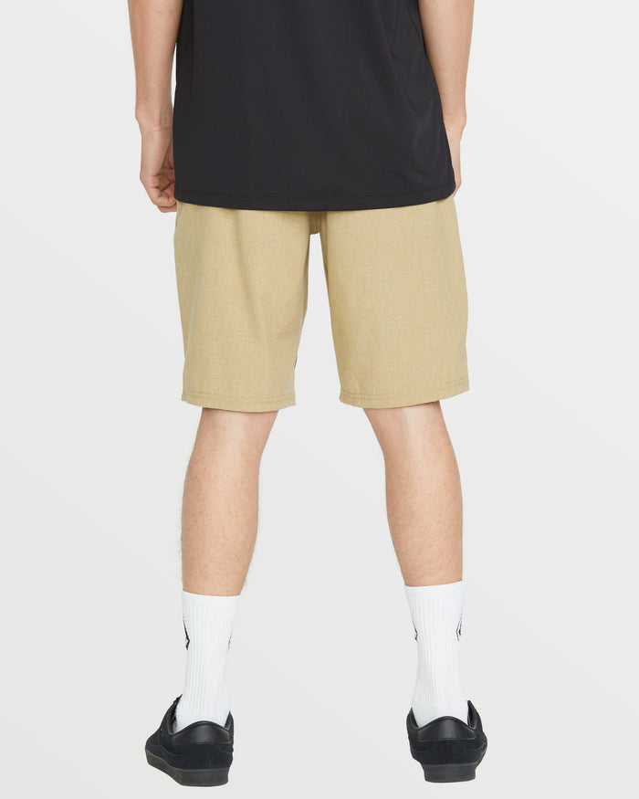Volcom Men's Frickin Cross Shred Static Shorts Dark Khaki