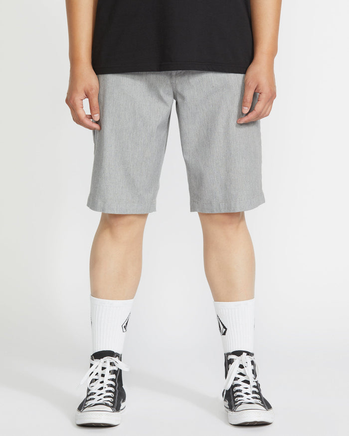 Men's Frickin Modern Stretch Shorts 21"-Storm Grey-Volcom