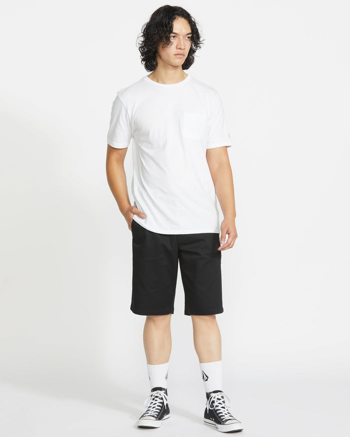 Men's Frickin Modern Stretch Short 21-Black-Volcom