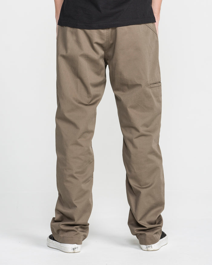Men's Frickin Relaxed Chino Pants-Mushroom-Volcom