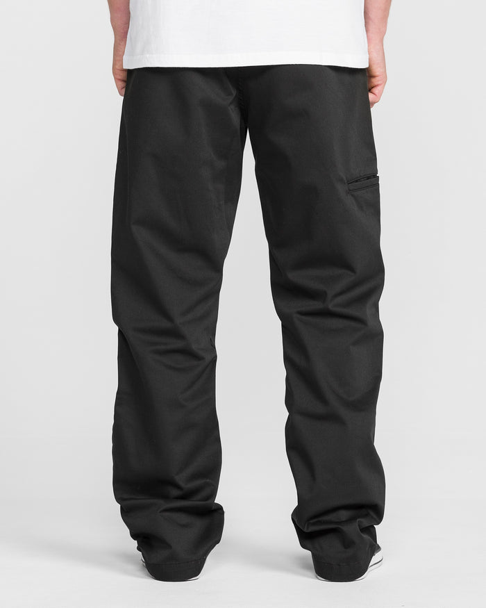 Men's Frickin Relaxed Chino Pants-Black-Volcom