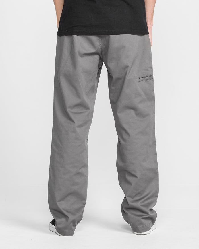 Men's Frickin Relaxed Chino Pants-Charcoal-Volcom