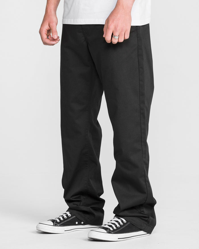 Men's Frickin Relaxed Chino Pants-Black-Volcom