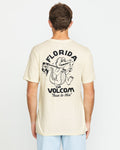Men's Gatornation Short Sleeve Tee-Off White Heather-Volcom