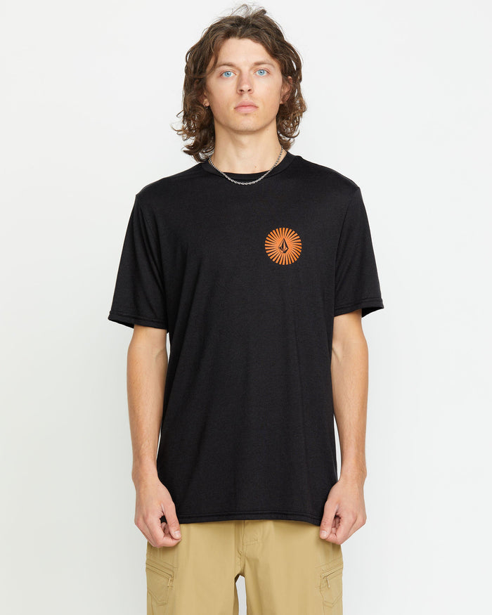 Men's Get Out Tech Short Sleeve Tee-Black-Volcom