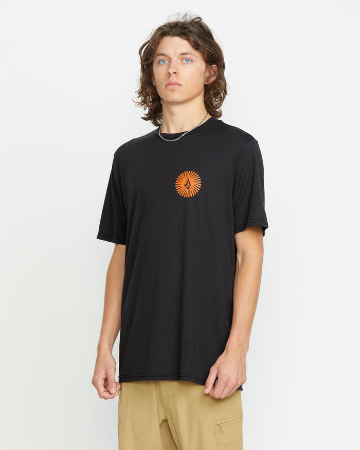 Men's Get Out Tech Short Sleeve Tee-Black-Volcom